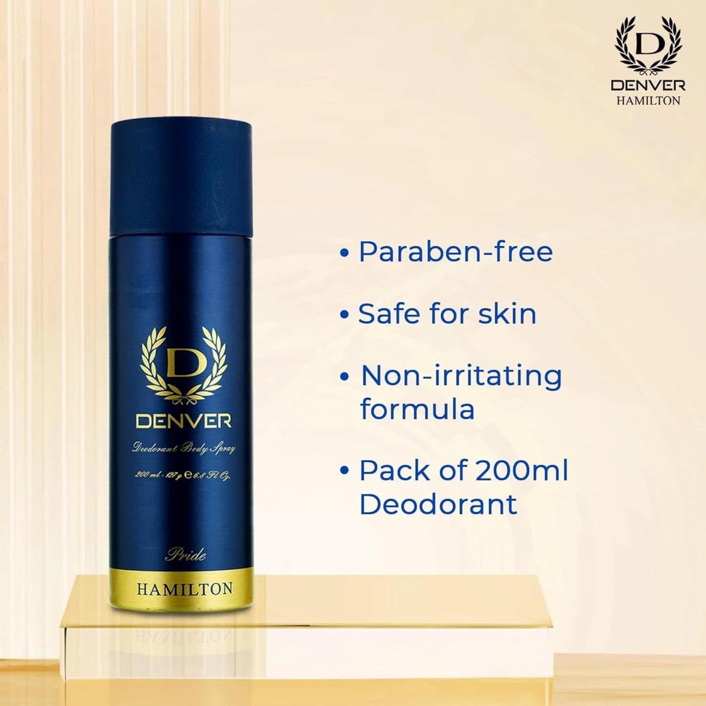 Deodorant Body Spray 165Ml Pride Hamilton