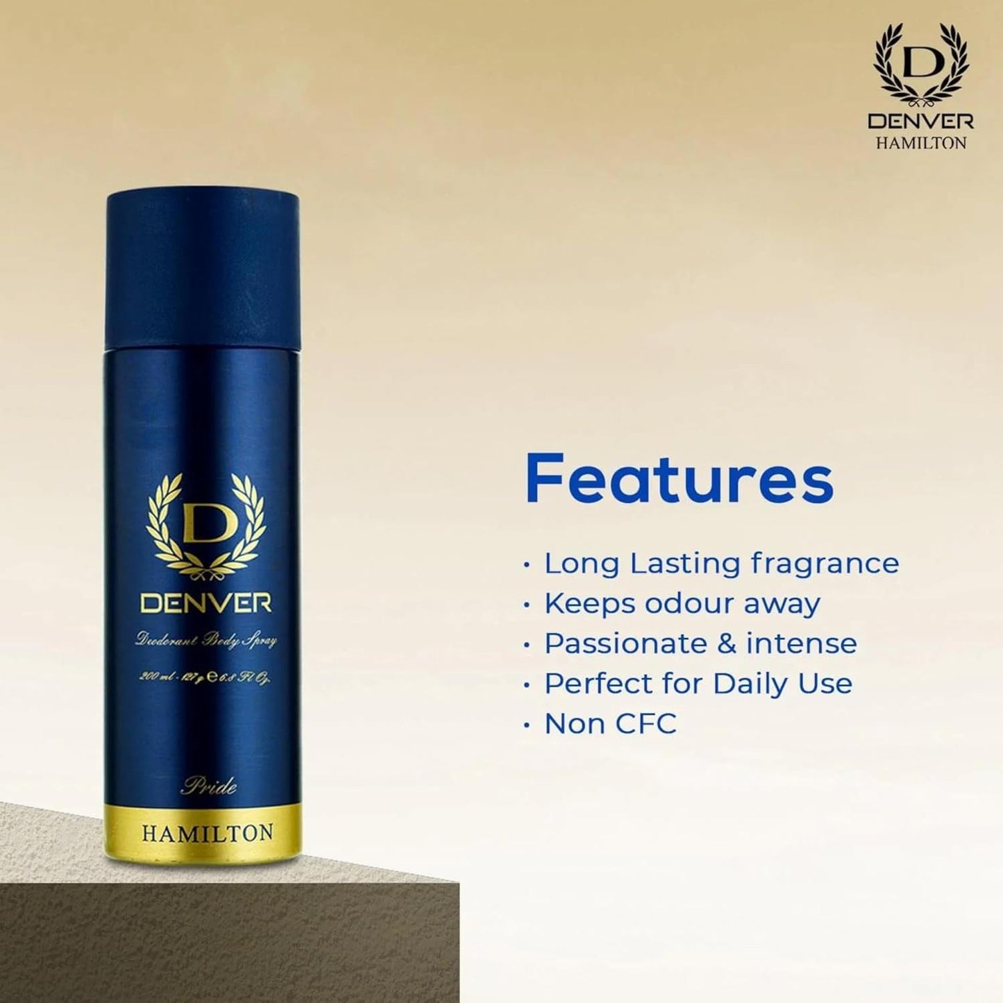 Deodorant Body Spray 165Ml Pride Hamilton